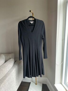 L.K. Bennett Aviana Black Dress